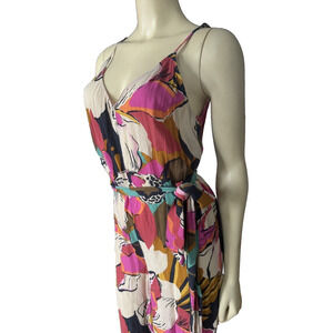 BILLABONG $90 Summer FLORAL TROPICAL JUMPSUIT SIZE XSMALL XS